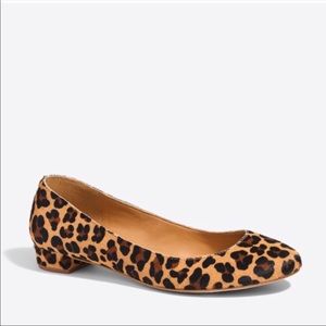 J. Crew Factory Calf Hair Flats
